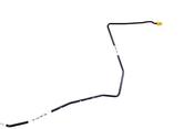 Porsche Power Steering Pressure Hose - Genuine Porsche 99734745106