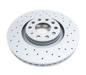 Audi Disc Brake Rotor - Zimmermann Sport 100124952