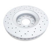 Audi Disc Brake Rotor - Zimmermann Sport 100124952