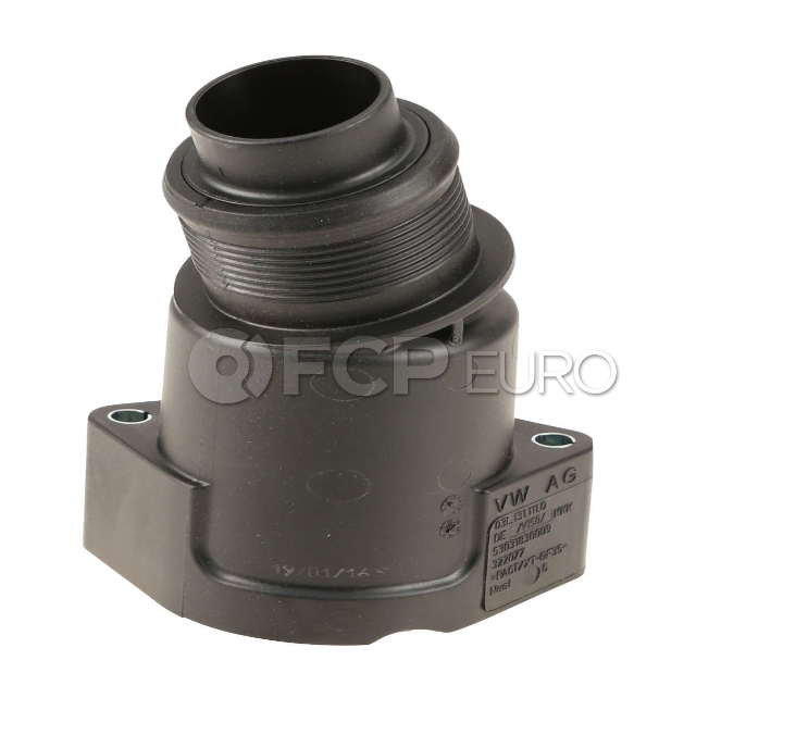 Audi VW Turbocharger Muffler - Genuine Audi VW 03L131111Q