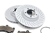 Porsche Brake Kit - Zimmermann 99735140990KT2