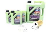 Porsche Engine Oil Change Kit (5W-40) - Liqui Moly/Mahle 997GT2OILKT