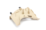 BMW Beige Gray Dead Pedal (E39) - Genuine BMW 51438208325