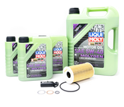 Porsche Engine Oil Change Kit (5W40) - Liqui Moly/Mahle 9971OILKT