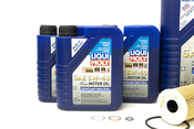 Porsche Engine Oil Change Kit (5W-40) - Liqui Moly/Mahle 9971OILKT2