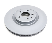 Porsche Disc Brake Rotor - Zimmermann Z Coat 460451520