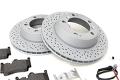 Porsche Brake Kit - Zimmermann 98735240301KT4