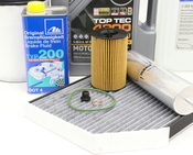 Audi Maintenance Service Kit - Liqui Moly 80004664KT4