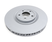 Porsche Disc Brake Rotor - Zimmermann Z Coat 460155420