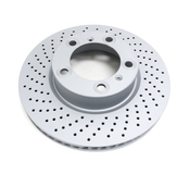 Porsche Disc Brake Rotor - Zimmermann Z Coat 460158920