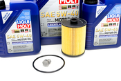 VW Oil Change Kit (5W40) - Liqui Moly KIT-523257