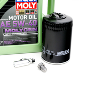 Audi VW Engine Oil Change Kit - Liqui Moly KIT-068115561B.5LM