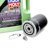 Audi VW Engine Oil Change Kit - Liqui Moly KIT-068115561B.5LM