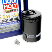 Audi Engine Oil Change Kit - Liqui Moly KIT-068115561B.5L