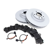Volkswagen Brake Kit - Bosch QuietCast 7L8615301KT3