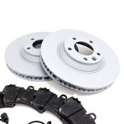 Volkswagen Brake Kit - Bosch QuietCast 7L8615301KT3