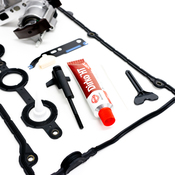 VW Timing Chain Tensioner Kit - Elring KIT-058109088KKT1