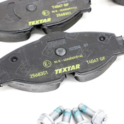 Audi VW Brake Pad Set - Textar 5Q0698151AM 
