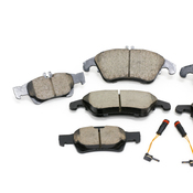 Mercedes Low Dust Brake Pad Kit - Akebono 007420KT