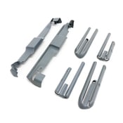 BMW Seat Rail Trim Cover Set (Gray) - Genuine BMW 52108217290