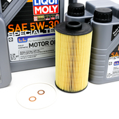 BMW 5W30 Oil Change Kit - Liqui Moly 11427510717KT2