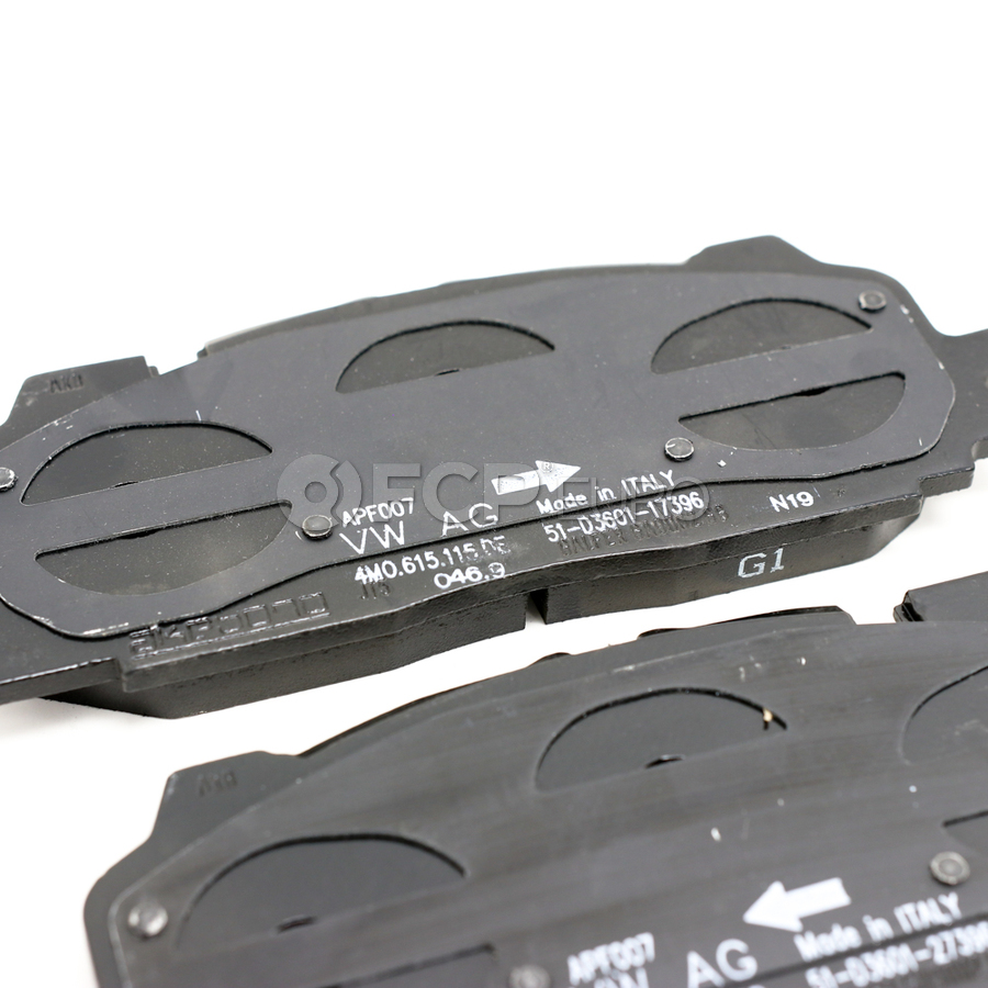 Audi Disc Brake Pad Set - Genuine Audi 4M0698151BJ | FCP Euro
