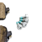 Audi Disc Brake Pad Set - Genuine VW Audi 4M0698451BM