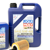 VW Oil Change Kit (5W40) - Liqui Moly KIT-523282