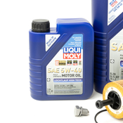 VW Oil Change Kit (5W40) - Liqui Moly KIT-523282