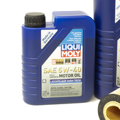 VW Oil Change Kit (5W40) - Liqui Moly KIT-06D115562.6L