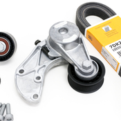 Porsche Accessory Drive Belt Kit - Continental 7DK2074KT