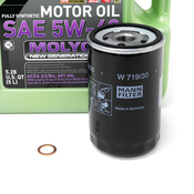 Audi Oil Change Kit 5W40 - Liqui Moly 06A115561BKT