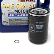Audi Oil Change Kit 5W40 - Liqui Moly 06A115561BKT2
