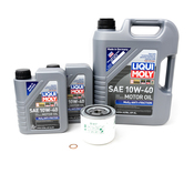 Volvo Oil Change Kit 10W40 - Liqui Moly 3517857KT11