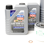 Volvo Oil Change Kit 10W40 - Liqui Moly 3517857KT11
