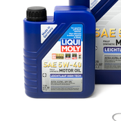 VW Oil Change Kit 5W40 - Liqui Moly / Mann W9504KT2