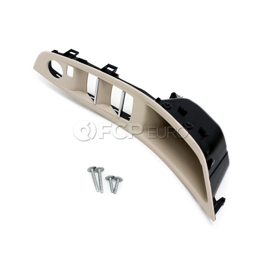 BMW Left Recessed Grip (Oyster) - Genuine BMW 51417225871 | FCP Euro