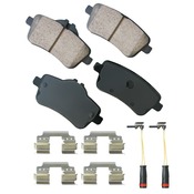 Mercedes Brake Pad Set - Akebono 0064204020