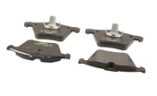 Jaguar Brake Pad Set - Textar 2580301