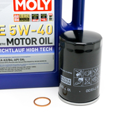 Audi Engine Oil Change Kit - Liqui Moly 06A115561BKT3