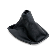 BMW Leather Gear Lever Cover (Black) - Genuine BMW 25117587478