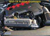 Audi Engine Cover Grommets - 034Motorsport 0341ZZ1002