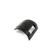 BMW Rear Inner Child Restraint Anchor Plate Cap (Black) - Genuine BMW 52207247224