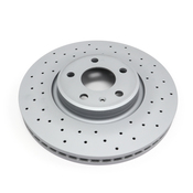 Audi Disc Brake Rotor - Zimmermann Sport 100335552