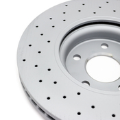 Audi Disc Brake Rotor - Zimmermann Sport 100335552