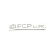 FCP Euro Sticker (Black Vinyl Die-Cut)