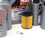 BMW 5W30 Oil Change Kit - Liqui Moly 11427542021KT3