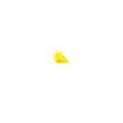 BMW Clip Yellow - Genuine BMW 51417007479