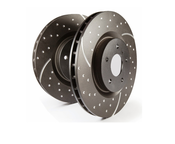 Audi Brake Disc Set - EBC GD7367