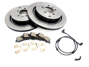 Land Rover Brake Kit - Bosch QuietCast SDB000646KT2